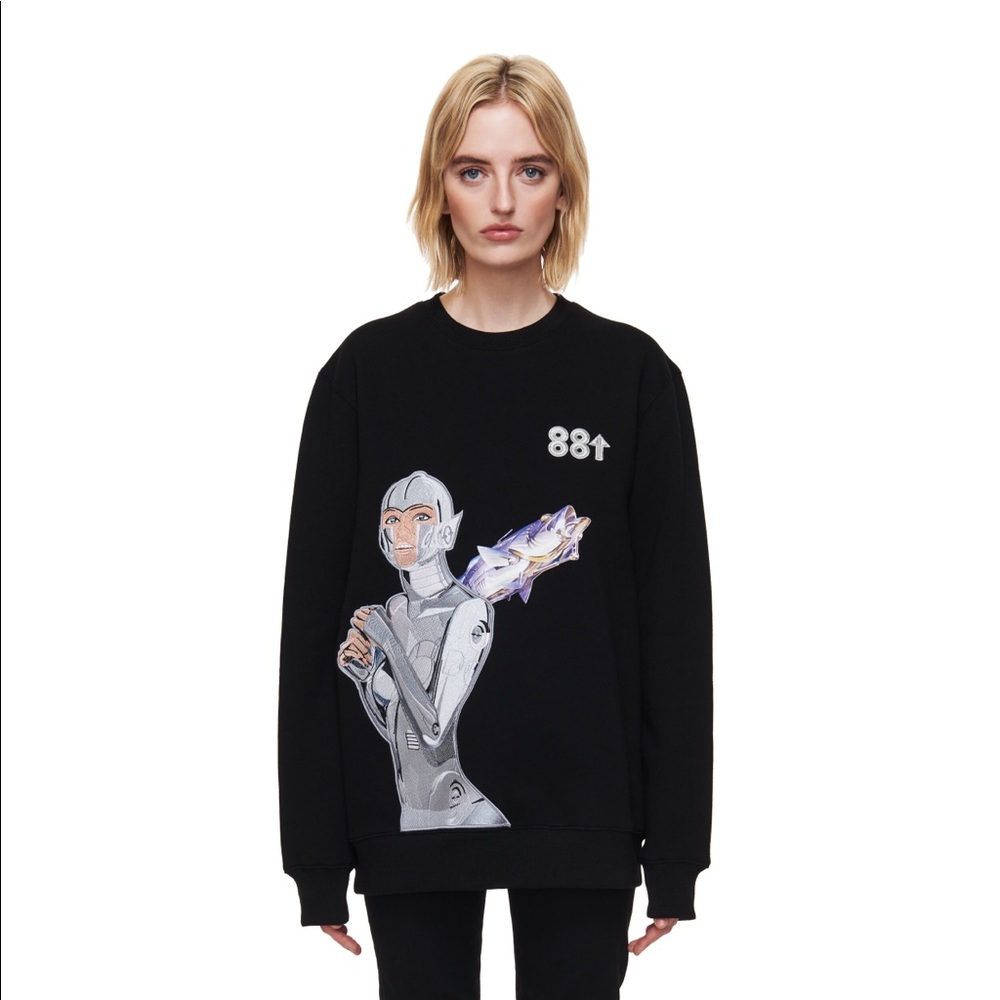 BRAND NEW 88RISING X HAJIME SORAYAMA AUGMENTED REALITY CAPSULE SWEATSHIRT